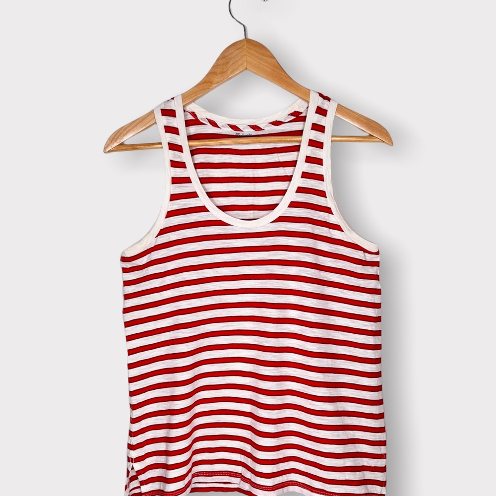 Madewell Cotton Scoop Tank Top